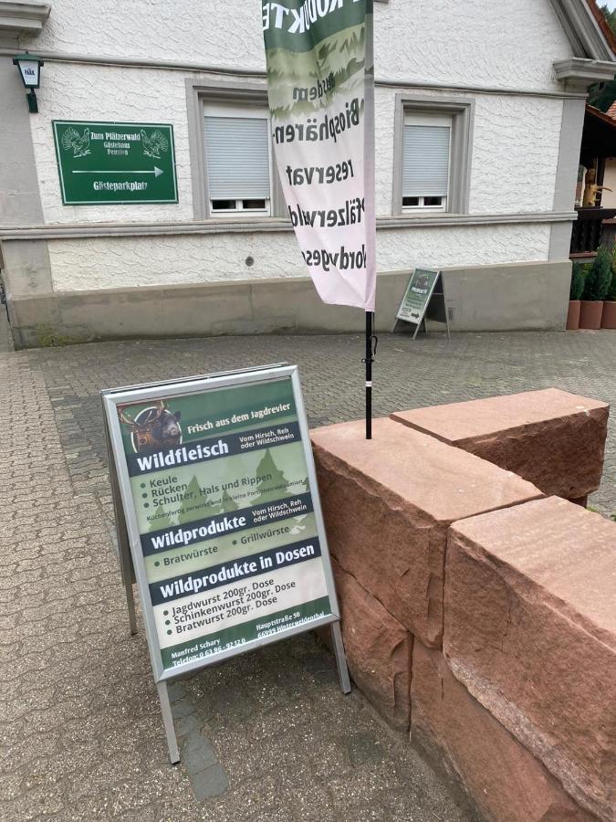 Pension - Gaestehaus Zum Pfaelzerwald Hinterweidenthal Bagian luar foto